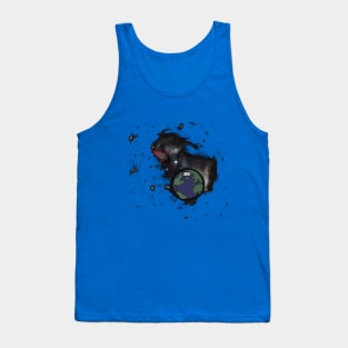 Spiraling Galaxy Tank Top